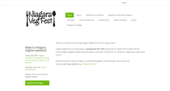 Desktop Screenshot of niagaravegfest.org